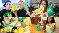 Several YouTube influencers are seen participating in the challenge (image via YouTube)